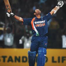 Sachin Tendulkar in action